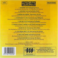 Streets of Fire - Back Cover